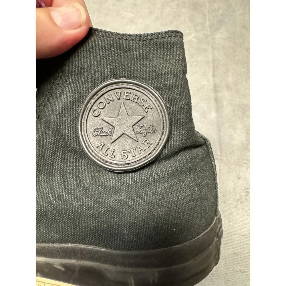 Converse All Star Chuck Taylor‎ High Top All Black Mens 10 / Womens 12